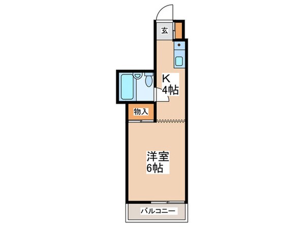 プロスパー二日市の物件間取画像